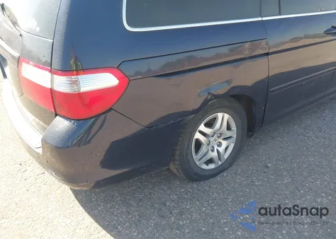 2006 Honda Odyssey Ex-L z USA, uszkodzony, nr VIN 5FNRL387X6B001538